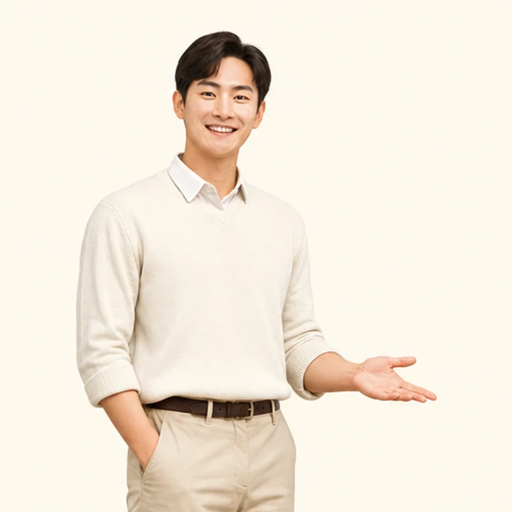 무직자 장기렌트 상담 신청을 안내하는 담당자